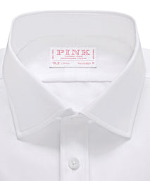 White Classic Fit Ramses Poplin Formal Shirt