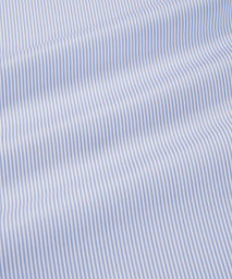Pale Blue & White Slim Fit Journey Twill Stripe Formal Shirt