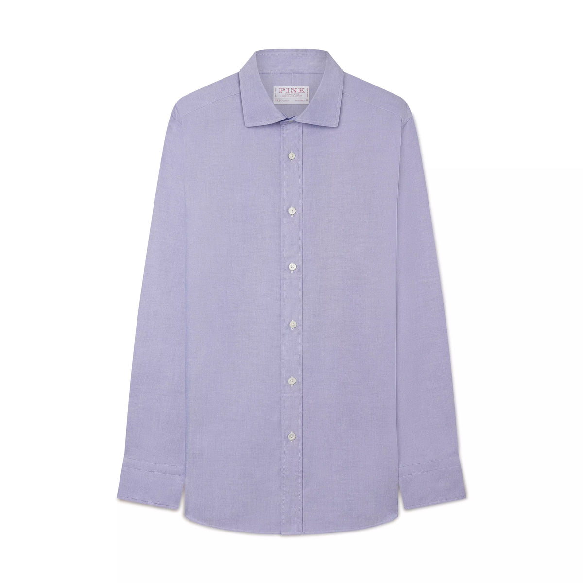 Blue Tailored Fit Smart Casual Open Weave Oxford Shirt